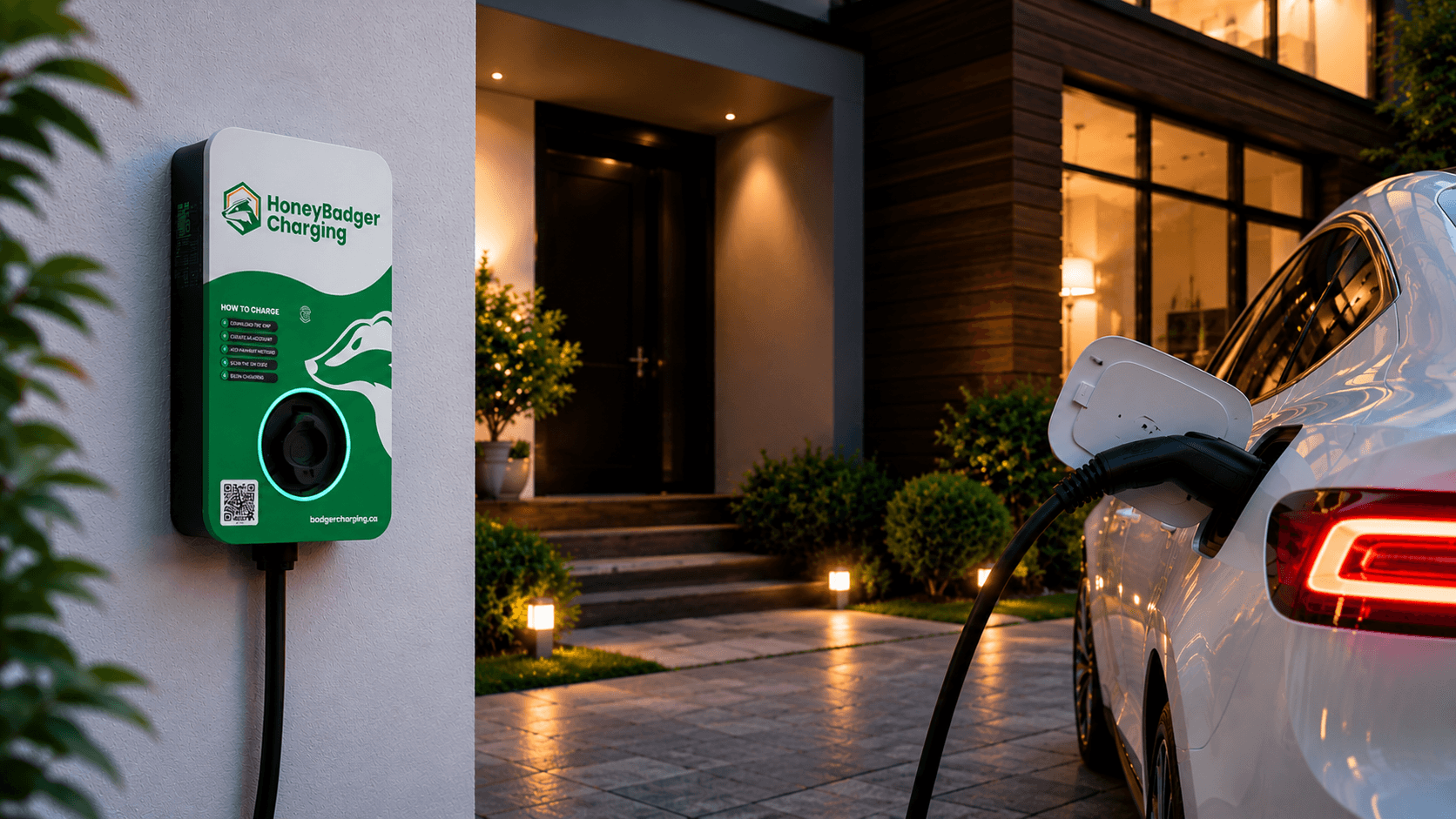 Home Charging Program at a customer's home